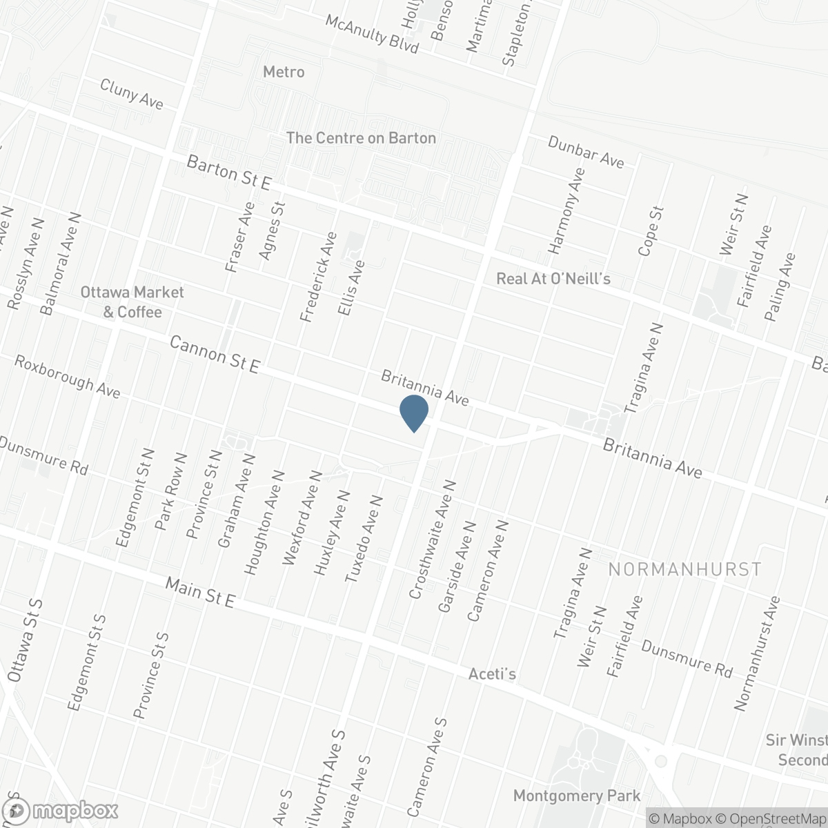 1394 CANNON Street E, Hamilton, Ontario L8H 1W1